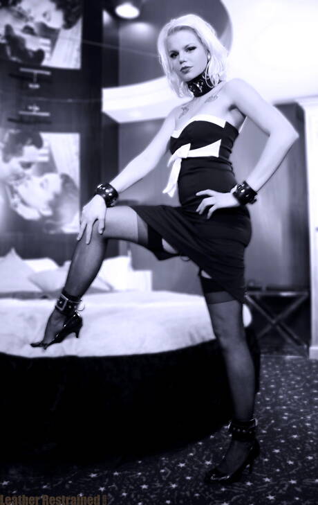 Club Leather Restrained invites you to browse their xxx pictures with gal in bound fantasy